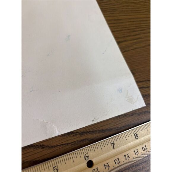 Original Signed 1992 Diaz Watercolor: Seaside Resort Mexico Central America Love - Picture 11 of 13